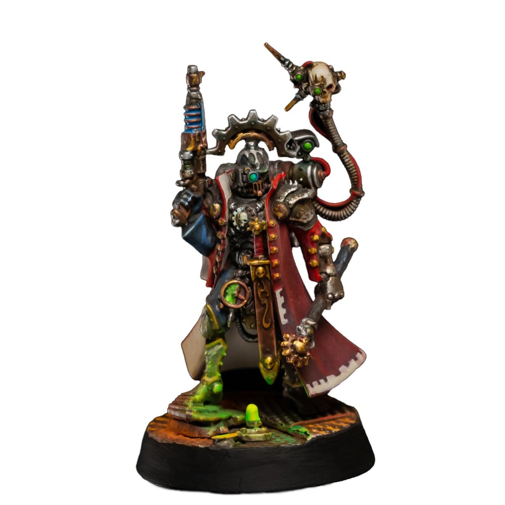 Skitarii Marshal Adeptus Mechanicus Space Marines Armies of the Imperium Painted Miniature Wargaming Figure | Art Painting Level