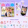 Kids Smart Phone for Girls Gifts - Toddler Christmas Birthday Gift for Age 3 4 5 6 Year Old, Kids Cell Phone Toy with Touchscreen, Dual Cameras, Learning, Kid Mp3 Player, Games with 32 GB Card view 4