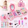 Topsolid Kids Makeup Kit for Girl, Real Washable Makeup for Kid with Mirror, Kids Makeup Sets for Girls 5-8, Princess Toys Cosmetic Set, Christmas & Birthday Gifts Toys for 3 4 5 6 7 8 Year Old Girls view 1