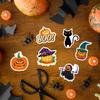 100 Pcs Halloween Pumpkin Stickers for Kids, Halloween Stickers Bulk, Party Favors, Waterproof Vinyl Stickers Pack Classroom Prizes,Kids and Youth Adult Party Favors Gifts view 3