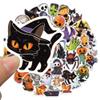 100 Pcs Halloween Pumpkin Stickers for Kids, Halloween Stickers Bulk, Party Favors, Waterproof Vinyl Stickers Pack Classroom Prizes,Kids and Youth Adult Party Favors Gifts view 4
