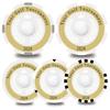 KGNIAHGU Custom Plastic Poker Chips - Personalize Your Game with Customized Chips and Golf Ball Markers (White, 37MM) view 1