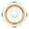 KGNIAHGU Custom Plastic Poker Chips - Personalize Your Game with Customized Chips and Golf Ball Markers (White, 37MM) view 2
