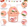 24 Pack Butter Slime Kit,Peach Charms Watermelon Slime,Super Soft and Non-Sticky, Stress Relief Toy Party Favors Birthday Gifts for Girls and Boys 6 7 8 9 10 11 12.Christmas Stocking Fillers. view 3