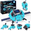 STEM Toys for Kids Ages 8-13, Christmas Birthday Gifts for 8 9 10 11 12 13 14 Year Old Teen Boys Girls, 6-in-1 Solar Robot Educational Science Building Experiment Kits view 1