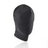 NANGXIANGZI 4Pcs Hood Mask with One Bodystocking Full Cover Hood Mask Open Eyes and Mouth Elastic Breathable Mask for Halloween Costumes (Black Set) view 2