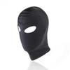 NANGXIANGZI 4Pcs Hood Mask with One Bodystocking Full Cover Hood Mask Open Eyes and Mouth Elastic Breathable Mask for Halloween Costumes (Black Set) view 4
