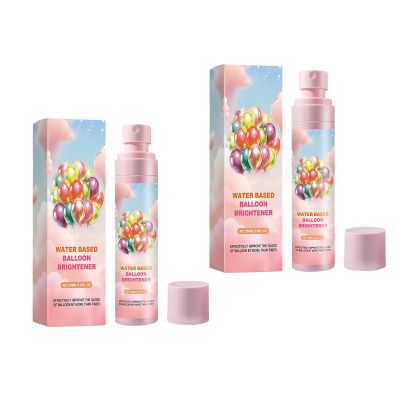 100ml Latex Balloon Gloss Spray Balloons Bright Brightener For Birthday Party Balloon Brightener Parties Decorations