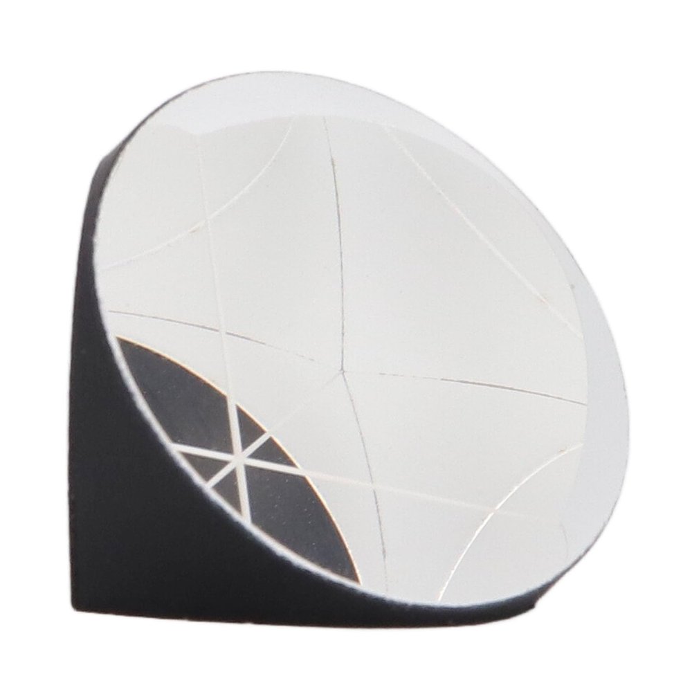 Corner Cube Prism Optical Glass Coated Polished 25.4mm Trihedral Retroreflector