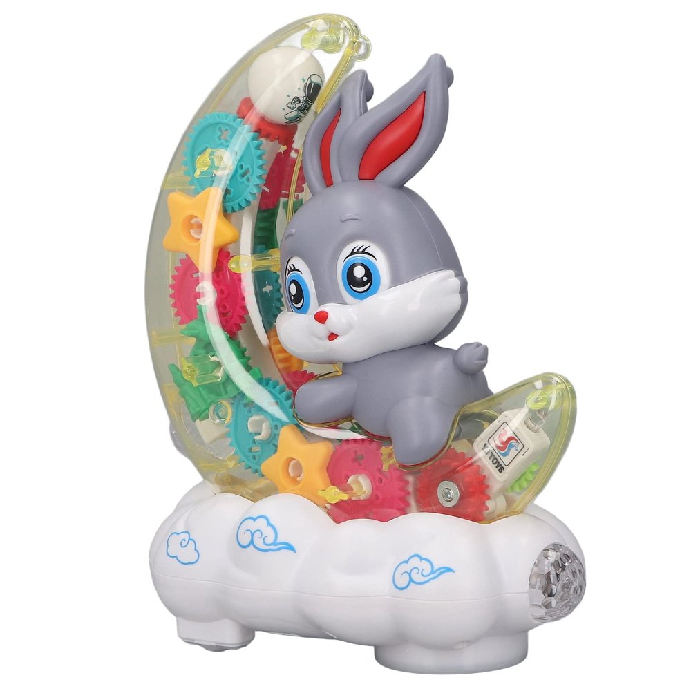 Animal Toy, Kids Moon Animal Toy, Colorful Lights Interesting Music Universal Wheel Cartoon Animal Car