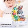 Animal Toy, Kids Moon Animal Toy, Colorful Lights Interesting Music Universal Wheel Cartoon Animal Car view 2