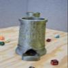 Disobedience Goat Dice Tower with Can Cozy & Storage - D&D Dice Tower - Tabletop RPG Dice Organizer - Dragon Dice Tower for Beer, Wine, Cider, Coffee, Hot Chocolate (Black/White) view 4