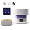 Compact Laundry Apartment Dorm RV Portable Washing Machine 8x8x12.2in Mini Washer With Spin Cycle Basket And Drain Hose Foldable 17L Capacity Camping Travel(Purple) view 1