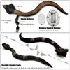 Tipmant Upgrade Remote Control Snake Toy Electric Sensor RC Cobra Realistic Fast Flexible Moving Fake Joke Scary Trick Prank for Pets Cats Dogs Kids Boys Birthday Gifts view 3