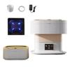 Compact Laundry Apartment Dorm RV Portable Washing Machine 8x8x12.2in Mini Washer With Spin Cycle Basket And Drain Hose Foldable 17L Capacity Camping Travel(Khaki) view 1