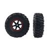6-Spoke 1.9" Rubber Tires 108mm Wheels & 12mm Hex Hub Wheel Rims & RC 1.9" RC Tires and Wheel Nylon Rims 12mm Hex Hub OD 116mm/4.56" Rubber Tyre view 4