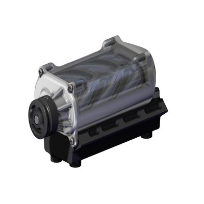 FunXylophy 1:10 MAD RC CNC Dynamic Visual Supercharger Model with Metal Moving Parts DIY Assembly Toy (KIT Version)