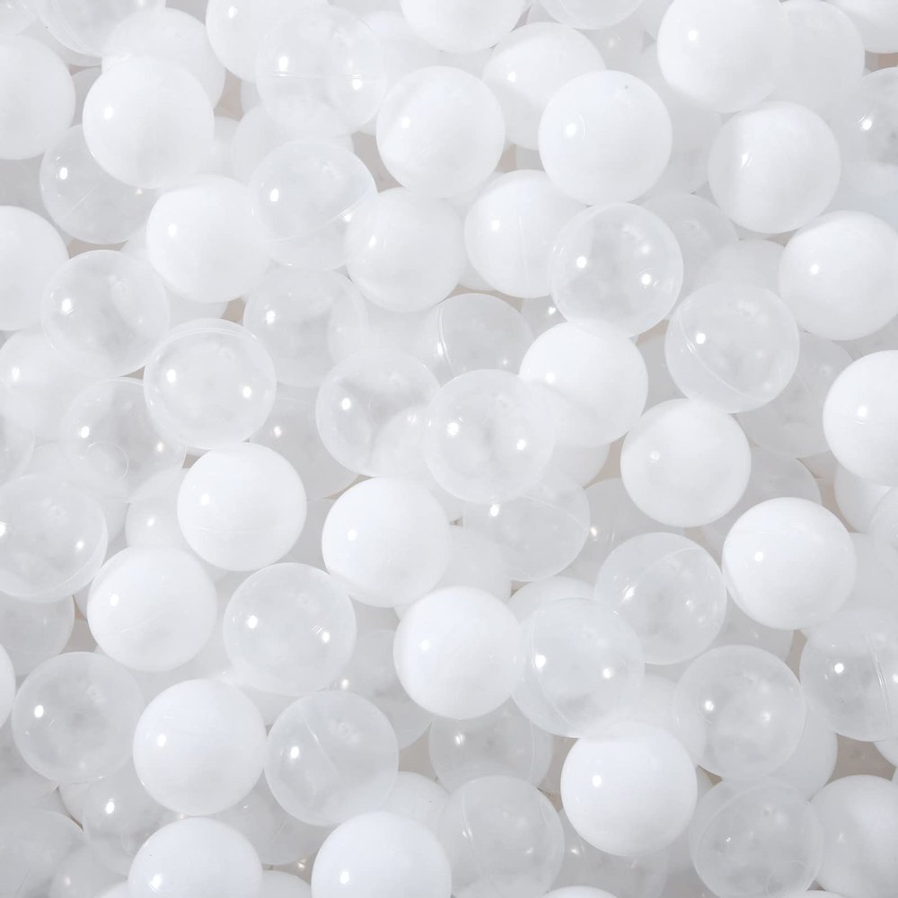 STARBOLO Ball Pit Balls for Toddlers, 100 170 Plastic Toy Balls Phthalate Free BPA Free Crush Proof Plastic Balls for Toddler Ball Pit, Play Tent Dogs Playhouse Playpen Party
