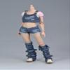 1/6 Scale Female Clothes,Female Denim Ankle Socks Calf Cuff Chaps Clothing for 12inch PH TBL JO Worldbox Action Figure (Blue) view 3