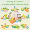 Climbing Toys for 1-3 Year Old,Toddler Climbing Toys Indoor, Baby Climbing Blocks, 7-Piece Soft Foam Climbing Blocks Set,Toddler Playtime Corner Climber Foam Play Gym for Climbing Crawling and Sliding view 2