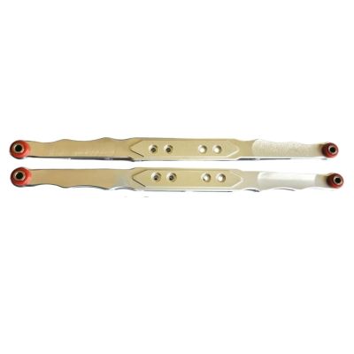AFDHGS Silver Aluminum Rear Trailing Arms Linkage for Traxxas Unlimited Desert Racer UDR - Upgraded Part 8544