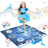 SKYCOMET Dance Mat, Ice and Snow 6-Button Princess Dance Mat for Kids Ages 4-8, Bluetooth Music Control, 13 Built-in Music, 6 Game Modes, 3-10 Year Old Girl Gifts view 1