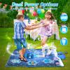 SKYCOMET Dance Mat, Ice and Snow 6-Button Princess Dance Mat for Kids Ages 4-8, Bluetooth Music Control, 13 Built-in Music, 6 Game Modes, 3-10 Year Old Girl Gifts view 4