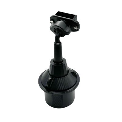 Ldabrye Adjustable Height Cup Holder Mount for Handhelds Radio Adjustable Car Cup Mount Installation WalkieTalkie Holder