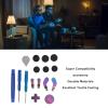 13 In 1 Metal Thumbsticks, Controller Thumbsticks, 2 Controller Accessories for Enhancing The Gaming Experience Of Your Favorite Controllers view 4