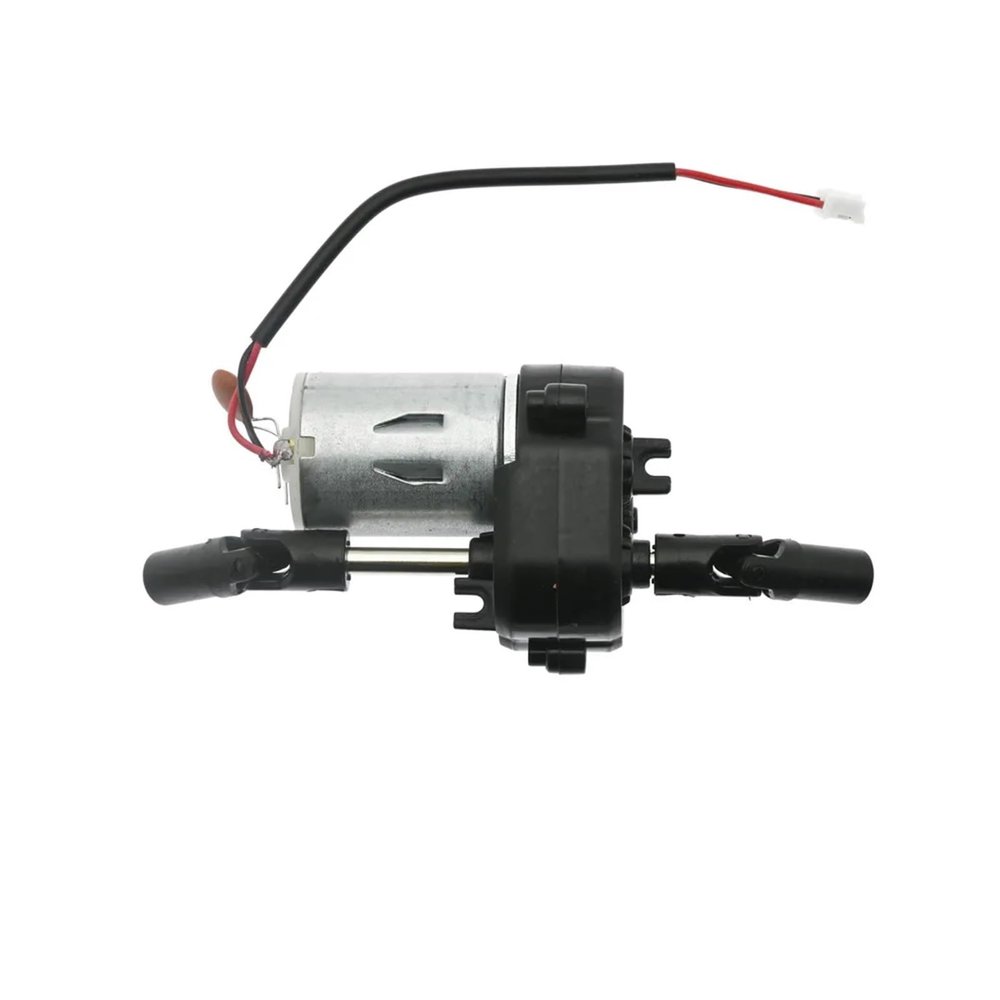 VBCERSDZ RC Transmission Gear Box Compatible with MN82 MN78 1/12 RC Car Transmission Gearbox Engine Gear Box with 280 Motor Upgrade Parts Accessories