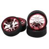 VBCERSDZ RC Wheel Tire Compatible with Wltoys K969 K989 for Dgawd for Mini-Z 1/28 RC Car Tires 4Pcs Upgrade Wheels Replacement Accessories view 2
