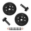 37T 13T Steel Differential Gear Set Ring Gear Pinion Gear 5379X 5679R for Traxxas for Summit for E-Revo 1/10 RC Car Upgrade Parts(2 Set) view 1