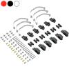 for WPL Steel Shock Absorber Suspension Leaf Springs for WPL B16 B36 for JJRC Q60 Q63 Q75 1/16 6WD 6X6 RC Car Upgrade Parts Accessories(Silver) view 2