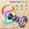Mini Karaoke Machine for Kids, Girl Toys Gifts, Kids Karaoke Wireless Microphone for 4,5,6,7,8,9,10,11,12 Years Old Boys and Girls Christmas Party Gifts Toys (Beige) view 3