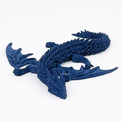 EMM-MaMaLike 3D Printed Dragon Flying Dragon in, Fidget Toy for Birthday Gift, Flexible Desk Figure Decor