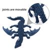 EMM-MaMaLike 3D Printed Dragon Flying Dragon in, Fidget Toy for Birthday Gift, Flexible Desk Figure Decor view 4
