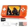 RG28XX Retro Game Console 2.83 Inch 640*480 IPS Screen Linux System Built-in 128GB TF Card,with 3100mAh Battery Linux System Games Consoles,Support HD and TV Output Casual Game Console(Orange) view 1