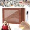 10000 Savings Challenge Box, Money Saving Box, 2025 Upgraded Cash Vault Wooden Savings Box 10000, Retro Style Handmade Savings Box, Cash Box with Target and Counter, Cultivate Good Saving Habits view 1