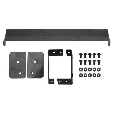 Bnineteenteam Rear Wing, Aluminum Alloy RC Car Part Tail Spoiler Wing Black for 1/10 Remote Control Vehicle