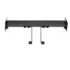 Bnineteenteam Rear Wing, Aluminum Alloy RC Car Part Tail Spoiler Wing Black for 1/10 Remote Control Vehicle view 2
