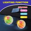 WEofferwhatYOUwant LED Activity Balls  4 Motion-Activated Light-Up Rattle Balls for Toddler STEM Towers  1.8" Sensory Toy for Kids - Permanently Enclosed 45 Hour Long Lasting Batteries view 4