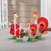 Fox Valley Traders Gaggleville Santa and Turkey Goose, Baby and Outfits Bundle view 3