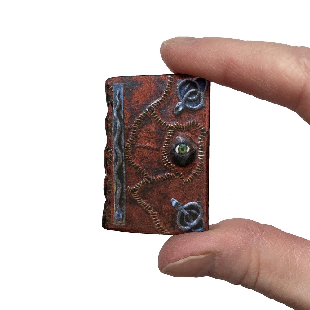 1/6 Scale Book for 12 Inch Figure Miniature Doll Accessory Illustrated Readable Hocus Pocus Magic Book of Spells by Little Things of Interest