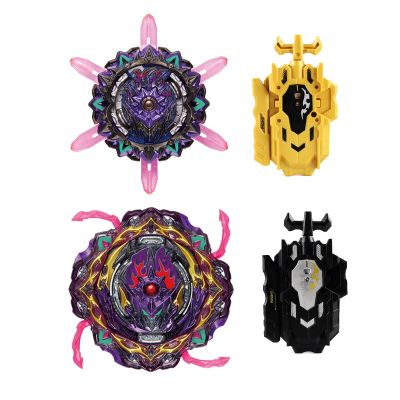 Wotean Gyros Turbos Set, 4D Arena Metal Fusion Battles Gyros, with Battling Top Launcher, Gift Sets for Kids,B206+B169