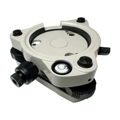 Gray Three-Jaw Tribrach Adapter with Optical Plummet for Top-con Total Station Surveying Instruments GPS