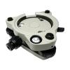 Gray Three-Jaw Tribrach Adapter with Optical Plummet for Top-con Total Station Surveying Instruments GPS view 1