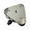Gray Three-Jaw Tribrach Adapter with Optical Plummet for Top-con Total Station Surveying Instruments GPS view 3