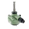 Green Three-Jaw Tribrach Adapter with Optical Plummet Level Bubble Replacement Prism Total Station GPS Surveying Adaptor view 2