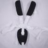 3 in 1 Baby Shoulder Strap and Crotch Harness Pads, Car Seat Strap Covers, Stroller Belt Covers for Baby Kids, Soft Seat Belt Covers for All Car Seats, Pushchair, Stroller (Black) view 3