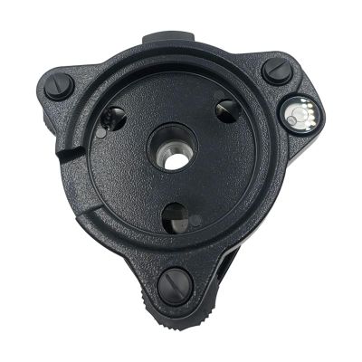 Black Three-jaw Tribrach Without Optical Plummet With Level Bubble For Total Station Surverying